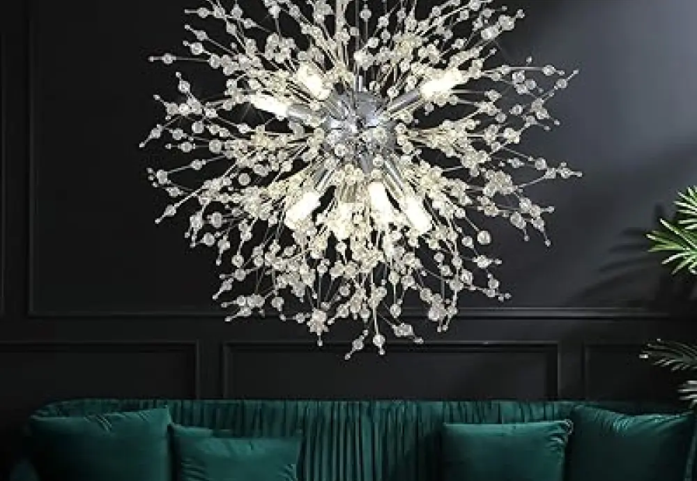 celeste crystal chandelier