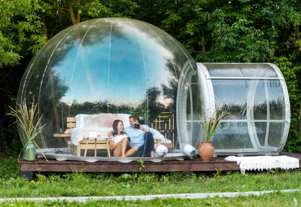 outdoor camping bubble tent